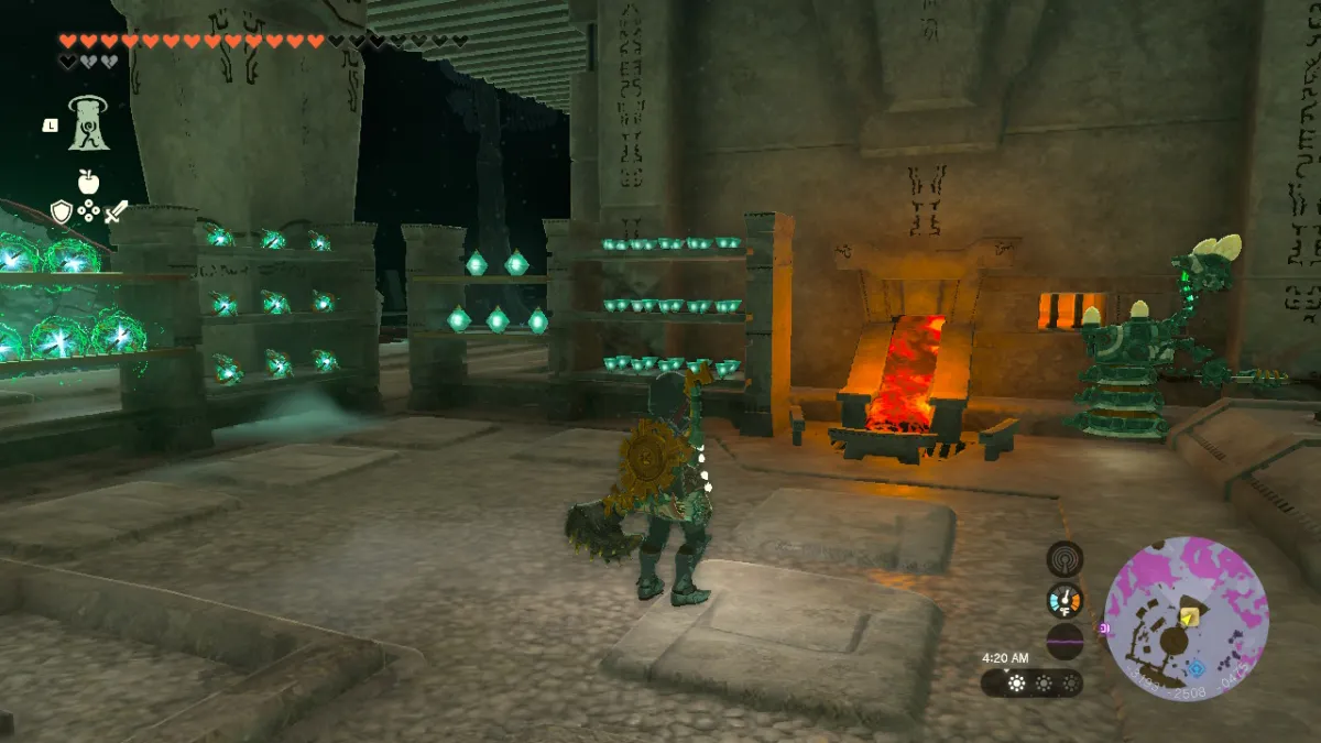 Forge Construct Locations in Zelda Tears of the Kingdom