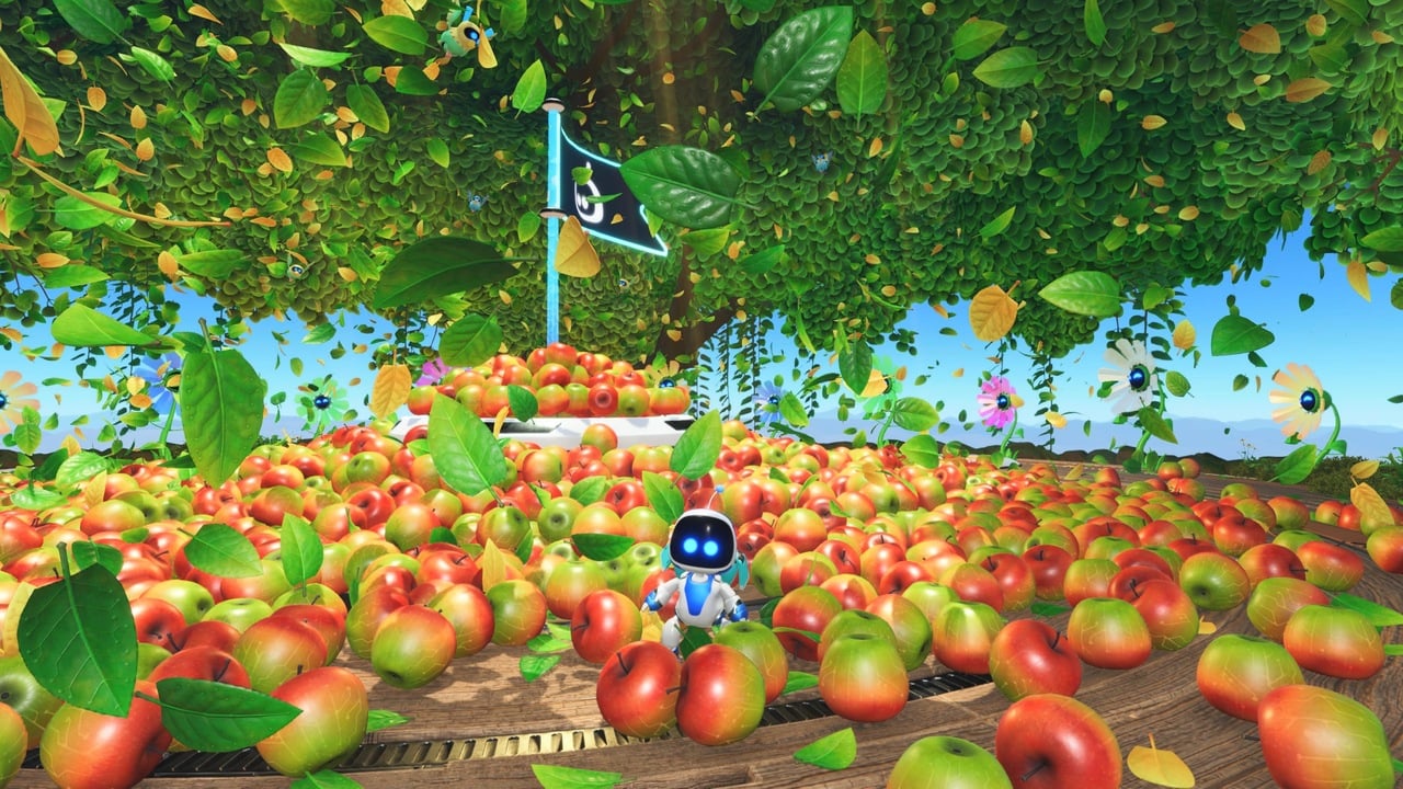 Astro Bot Review Astro-Bot-Apples