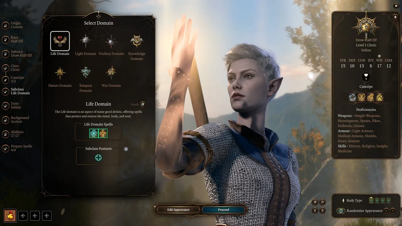 Which Cleric Domain and Deity Should You Choose in Baldur's Gate 3? Baldurs-Gate-3-Life-Domain-Cleric