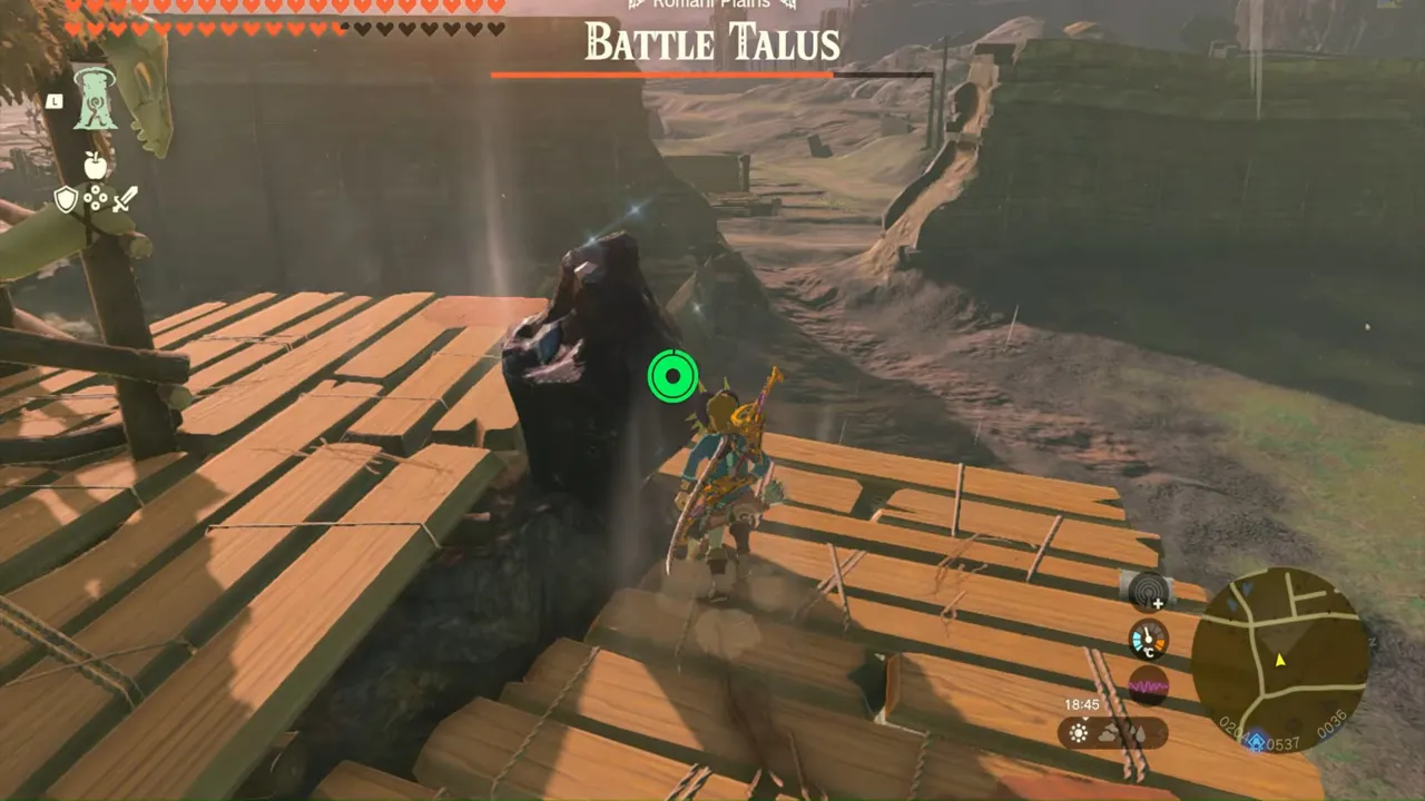 Best Amber Farming Locations in Zelda Tears of the Kingdom (TOTK) Battle-Talus-Amber-Farming-Locations