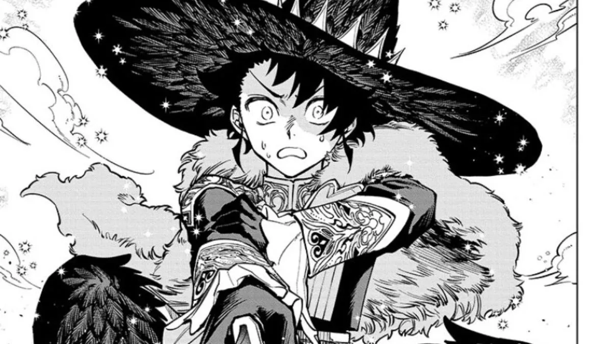 This New Shonen Jump Series Could Be the Next Big Thing After Jujutsu Kaisen Ichi-the-Witch-manga-panel-featuring-the-main-character-making-a-shocked-expression