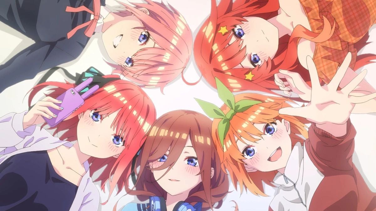 10 Best Anime Movies On Netflix You Can Watch Right Now Official-art-of-the-five-sisters-from-the-Quintessential-Quintuplets-movie