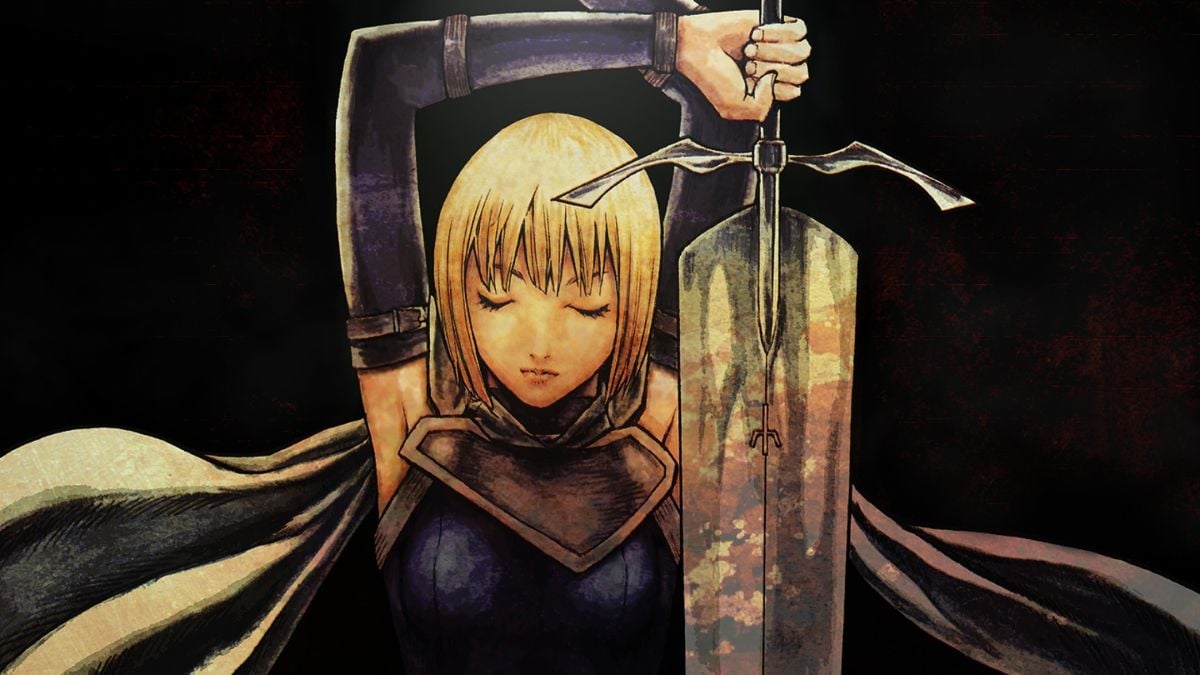 The Best Anime & Manga For Elden Ring Fans Official-artwork-from-the-Claymore-manga-of-the-lead-character-wielding-her-titular-blade